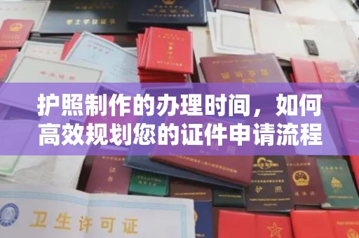 普宁护照制作的办理时间，如何高效规划您的证件申请流程