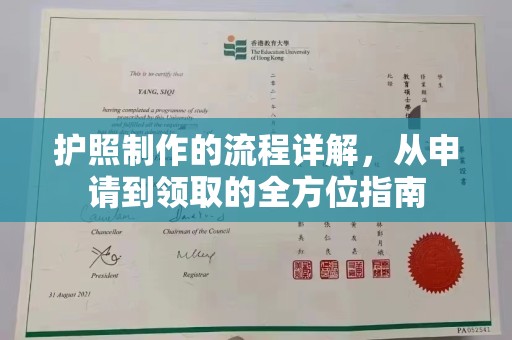普宁护照制作的流程详解，从申请到领取的全方位指南